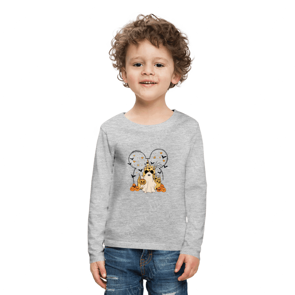 Mouse Halloween Kids' Premium Long Sleeve T-Shirt - abrandilion