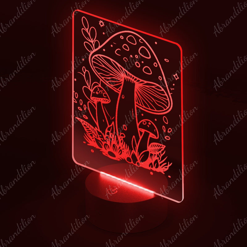 Mushroom LED Light - abrandilion