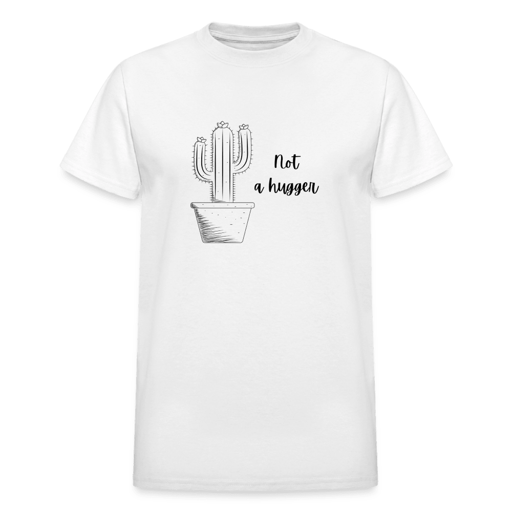 Not a Hugger - Gildan Ultra Cotton Adult T-Shirt - abrandilion