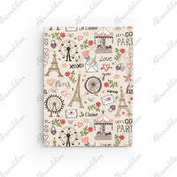 Paris Hardcover Journal | Matte | Travel - abrandilion