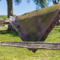 Purple Wildflower Woven Blanket - abrandilion