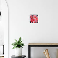 Red Peony - Fine Art Poster 25x25 cm / 10x10″ - abrandilion
