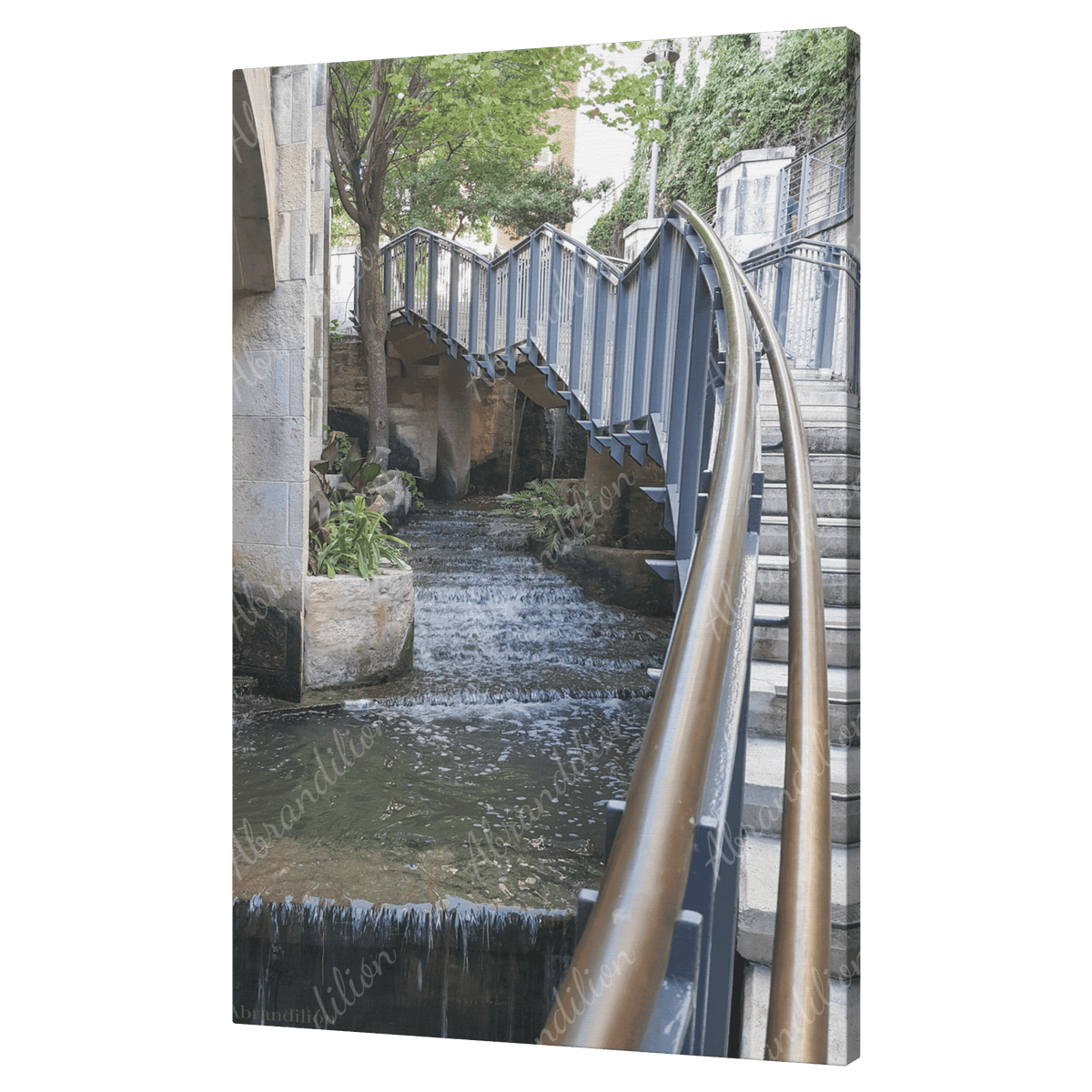 Riverwalk - San Antonio Canvas - abrandilion