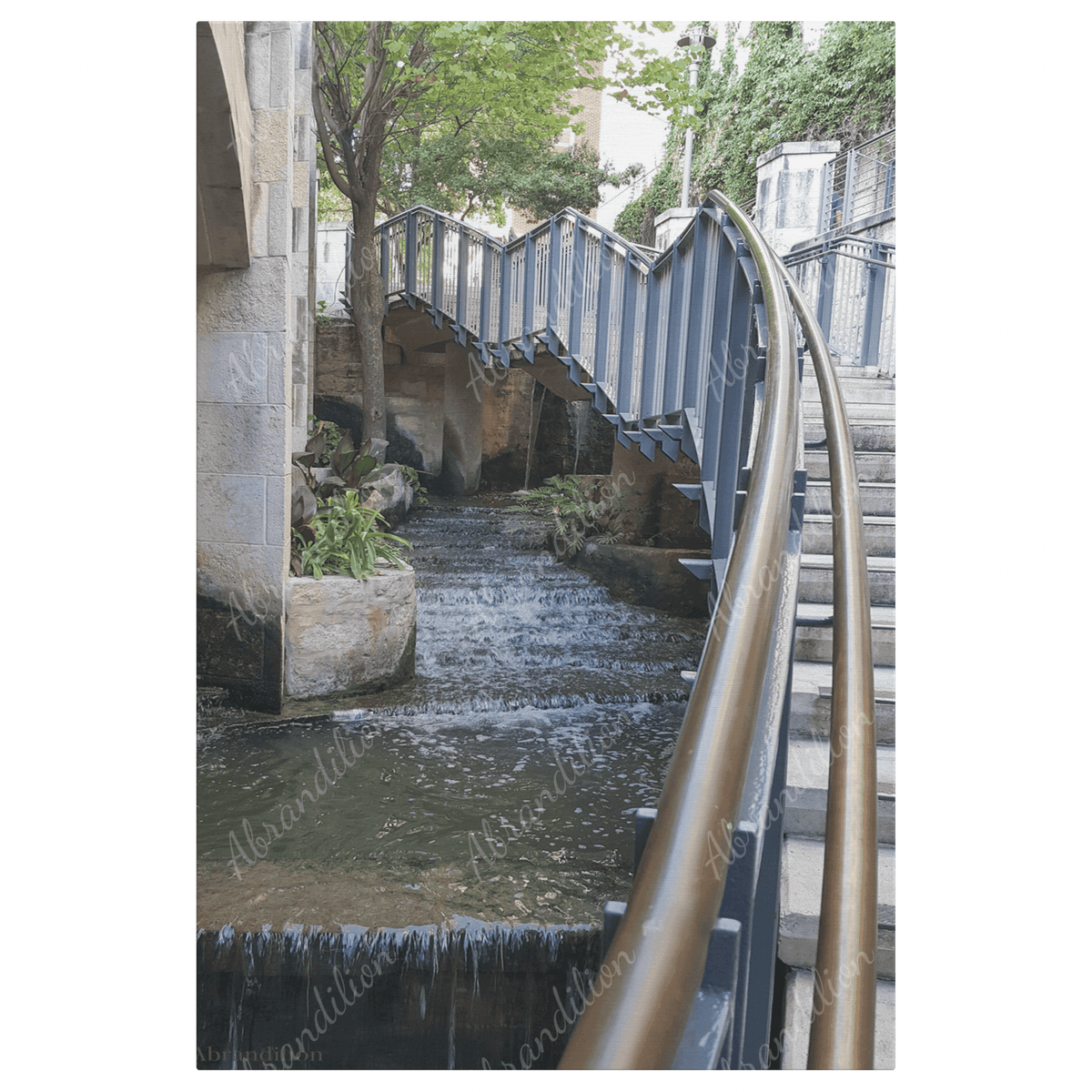 Riverwalk - San Antonio Canvas - abrandilion