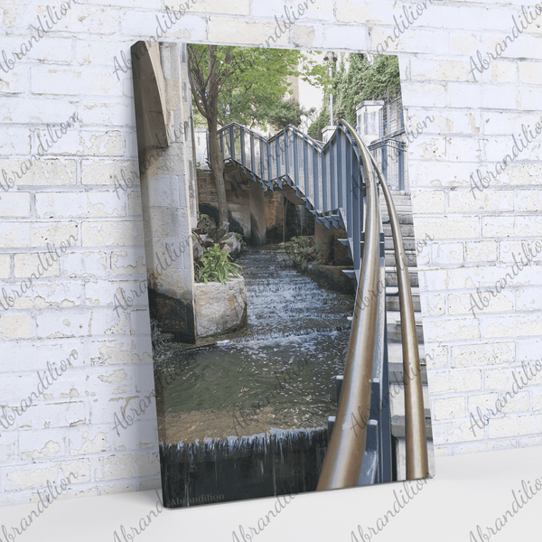 Riverwalk - San Antonio Canvas - abrandilion