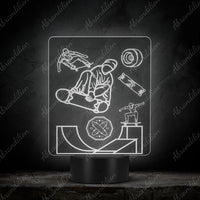 Skateboarding LED Sign - abrandilion