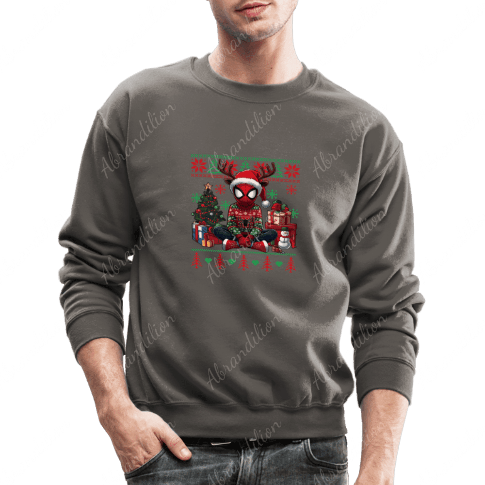 Spider Christmas Crewneck Sweatshirt - abrandilion