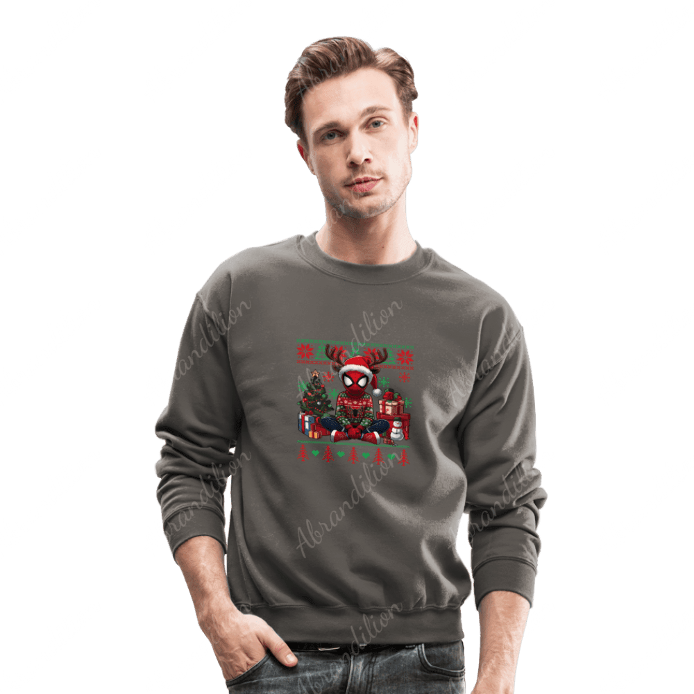 Spider Christmas Crewneck Sweatshirt - abrandilion