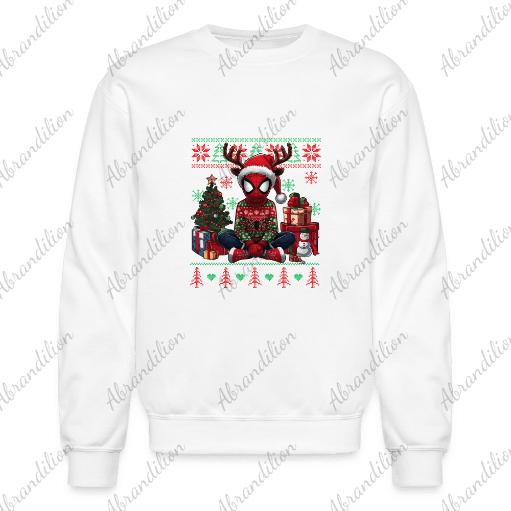 Spider Christmas Crewneck Sweatshirt - abrandilion