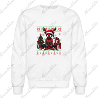 Spider Christmas Crewneck Sweatshirt - abrandilion