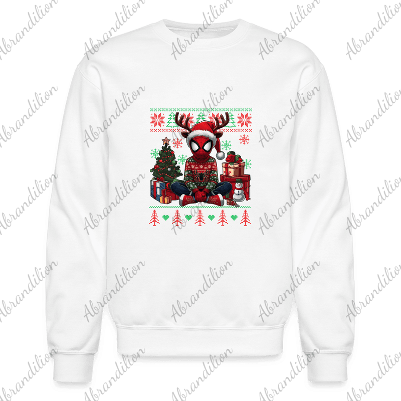 Spider Christmas Crewneck Sweatshirt - abrandilion