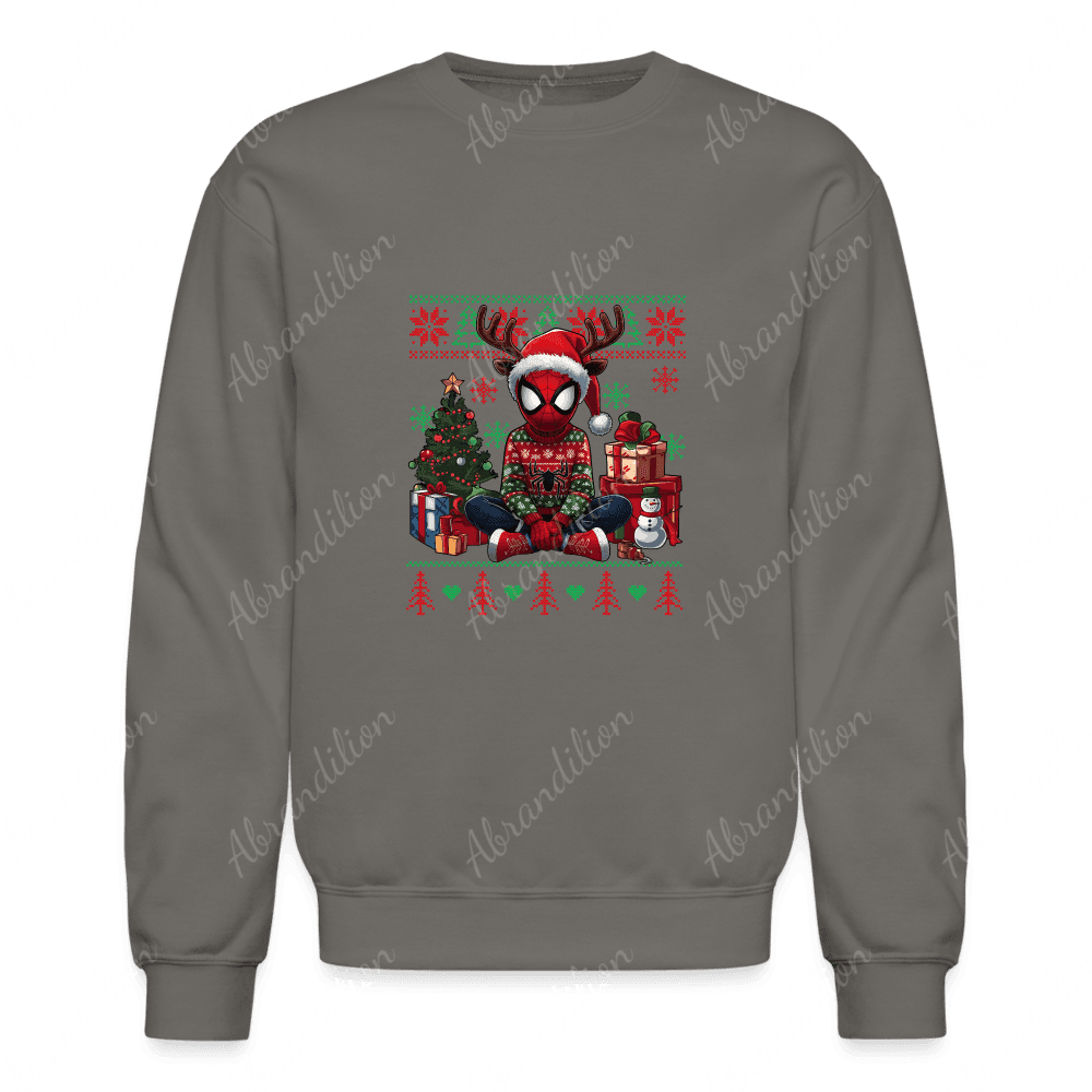 Spider Christmas Crewneck Sweatshirt - abrandilion