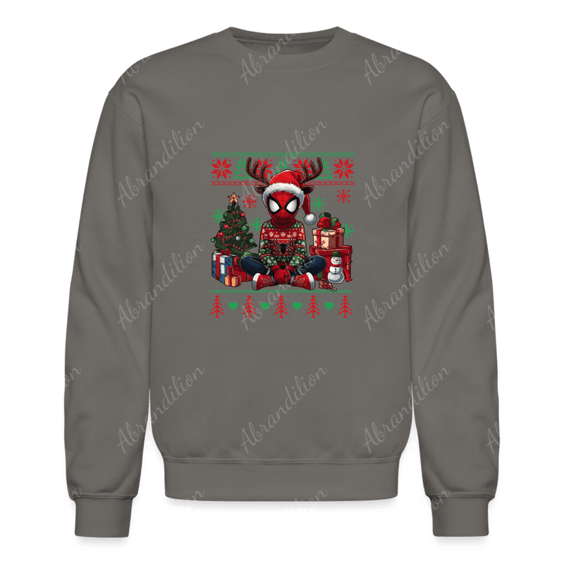 Spider Christmas Crewneck Sweatshirt - abrandilion