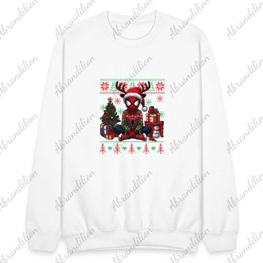 Spider Christmas Crewneck Sweatshirt - abrandilion