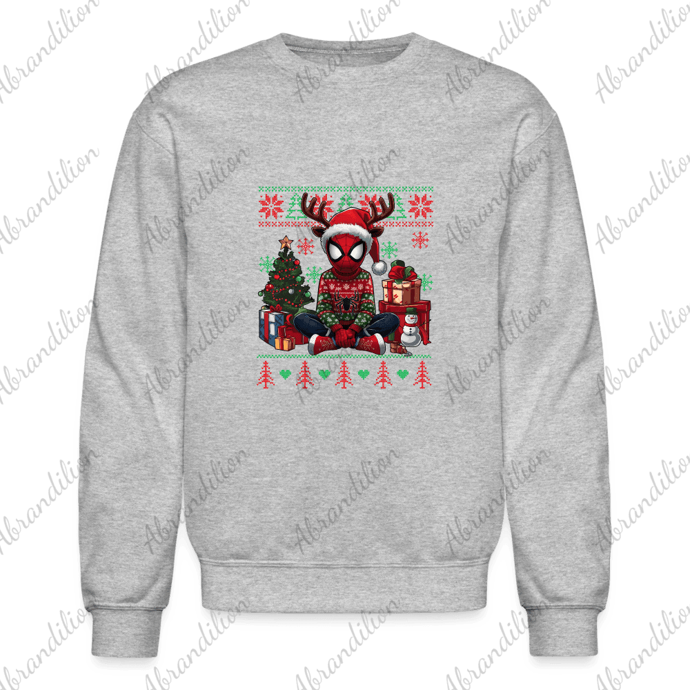 Spider Christmas Crewneck Sweatshirt - abrandilion