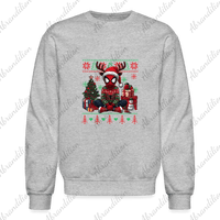 Spider Christmas Crewneck Sweatshirt - abrandilion