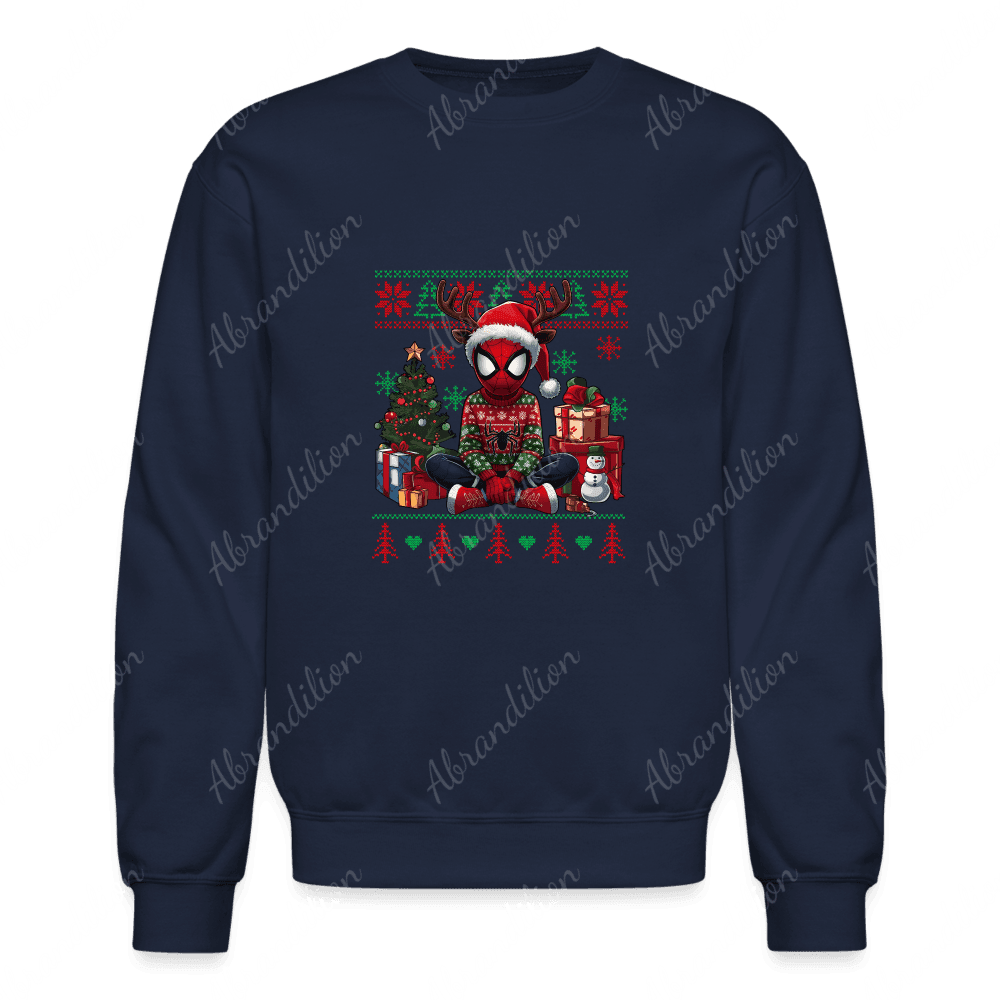 Spider Christmas Crewneck Sweatshirt - abrandilion