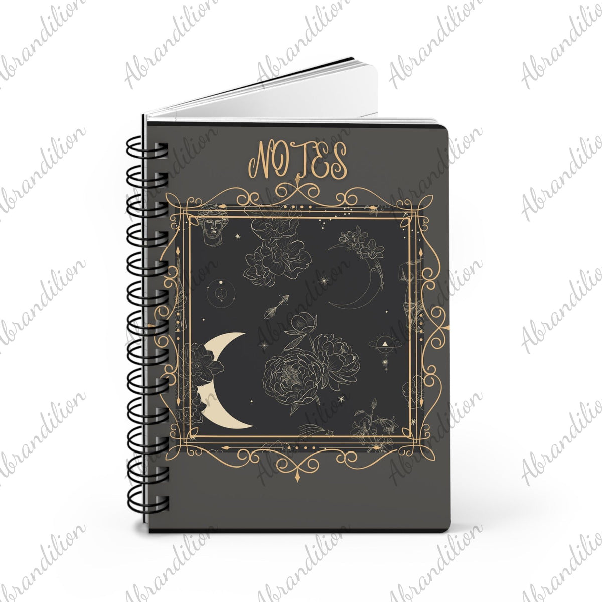 Spiral Notebook - Ruled Line, durable cover, custom design - abrandilion