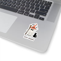 Stay Spooky Kiss - Cut Stickers | Halloween Decor, Cute Stickers, Witchy Gifts, Spooky Decorations, Planner Accessories - abrandilion