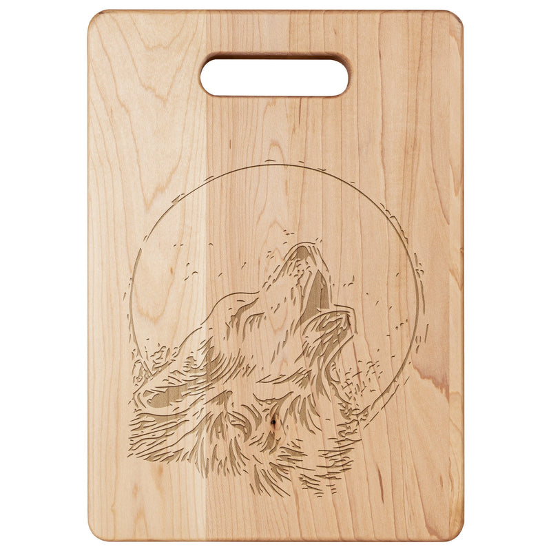 Wolf Cutting Board | Maple - abrandilion