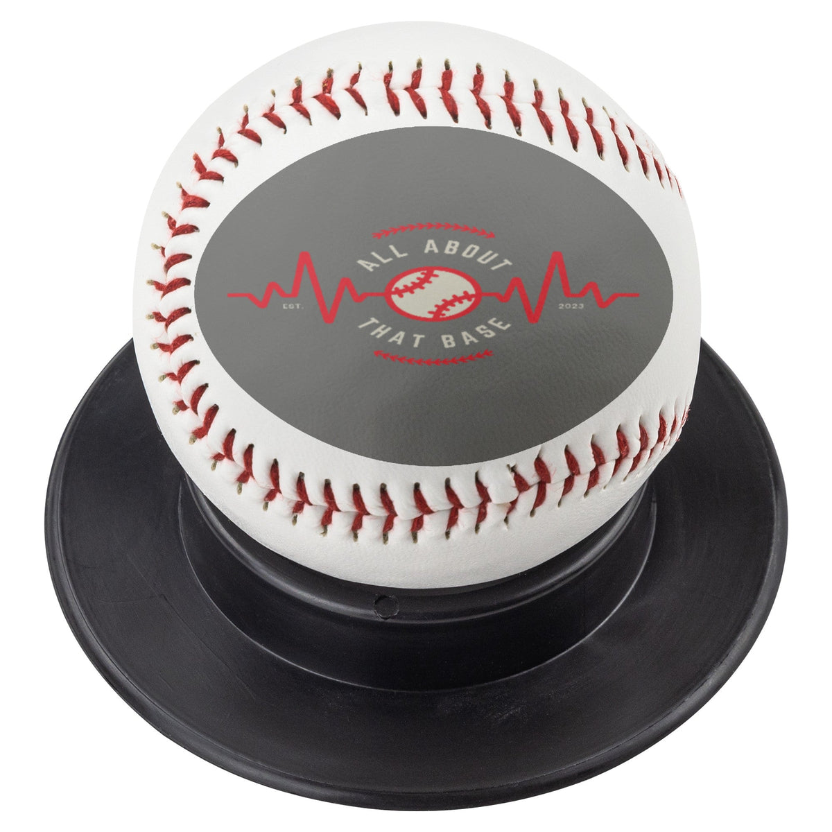 All About Baseball | Full Size Baseball | Red or Blue Thread - abrandilion