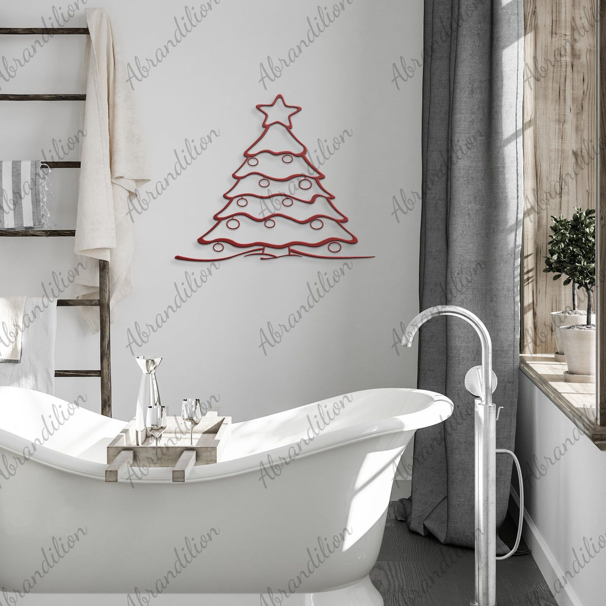 Christmas Tree | Wall Art | Holiday - abrandilion