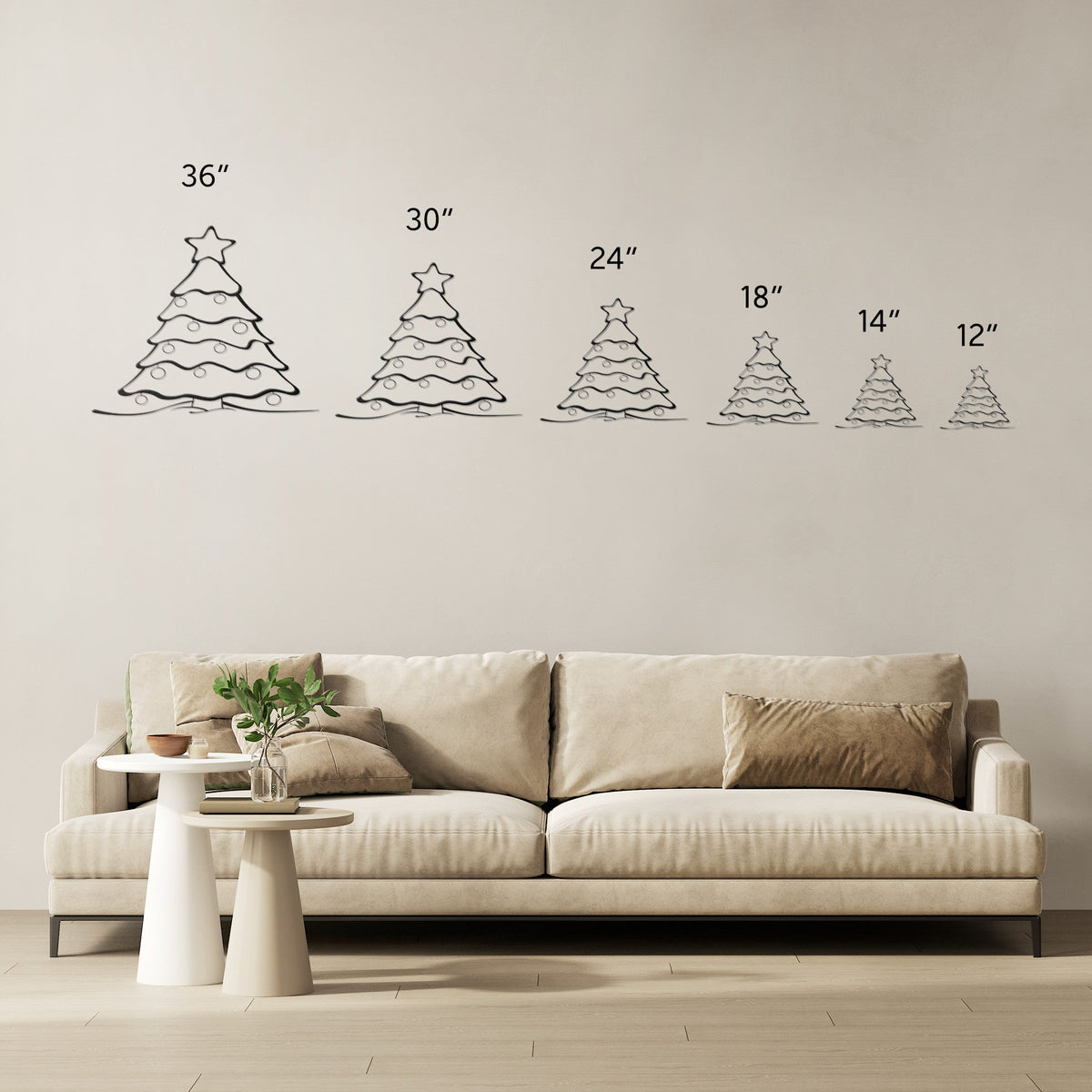 Christmas Tree | Wall Art | Holiday - abrandilion