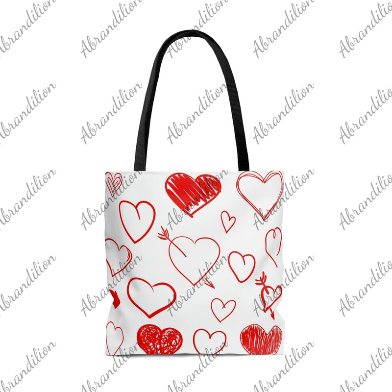 Hearts Tote Bag | Love - abrandilion