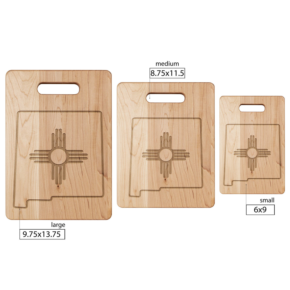 New Mexico Maple Cutting Board - abrandilion