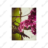 Pink Blooms Ceramic Photo Tile - abrandilion