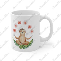 Relaxing Coffee Cup | Coffee Mug | Sloth | 11oz - abrandilion