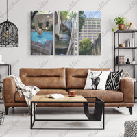 San Antonio Trio | 3 Piece Canvas - abrandilion