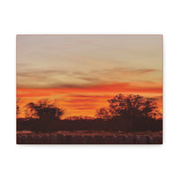 Sunset Stretched Canvas | Canvas Art | 12"x9" | Ethically Sourced - abrandilion