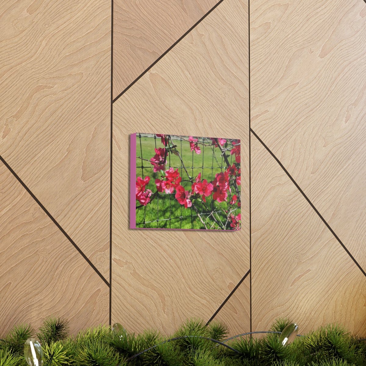 Texas Flowers Canvas Wrap | Top quality | 10x8in - abrandilion