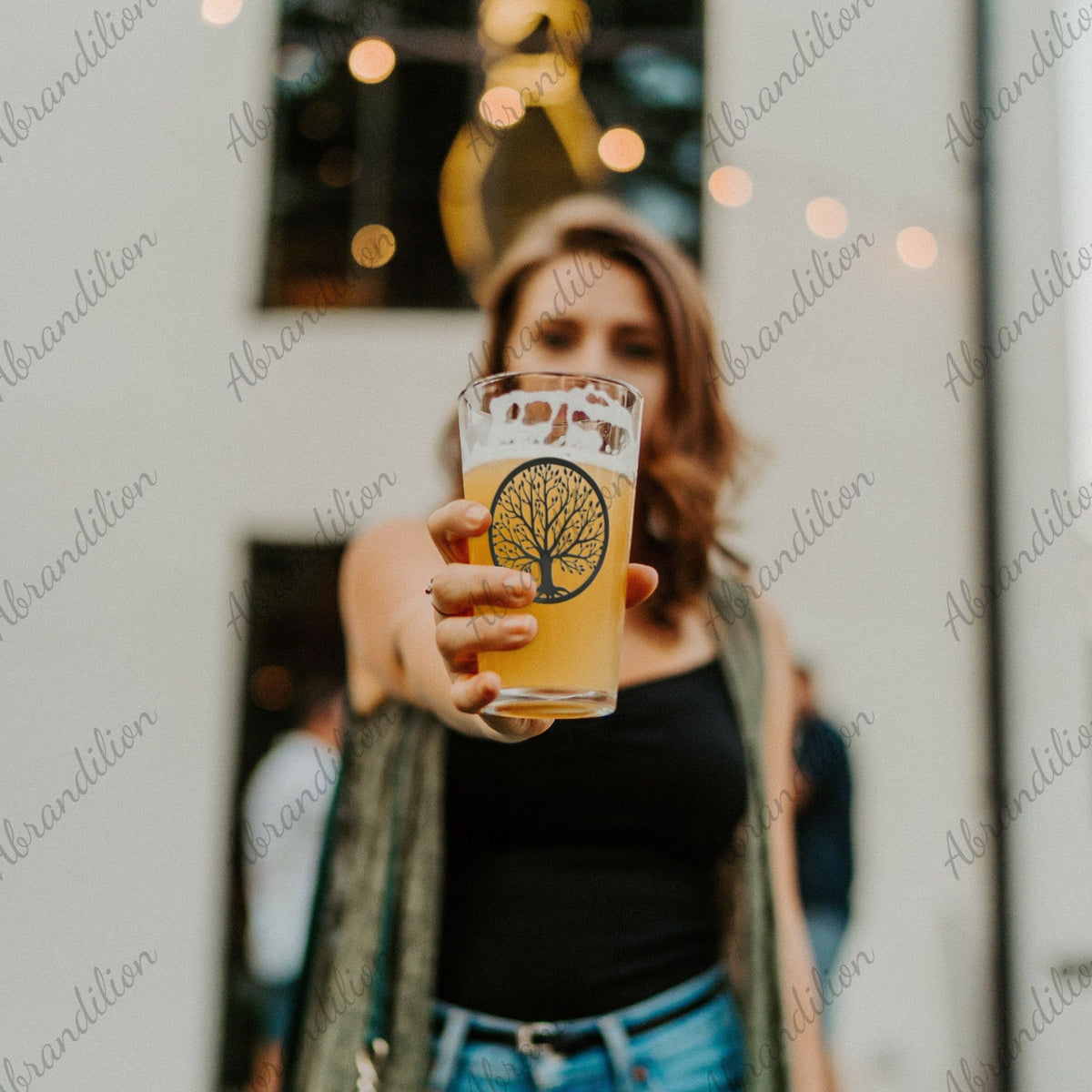 Tree of Life Pint Glass - abrandilion