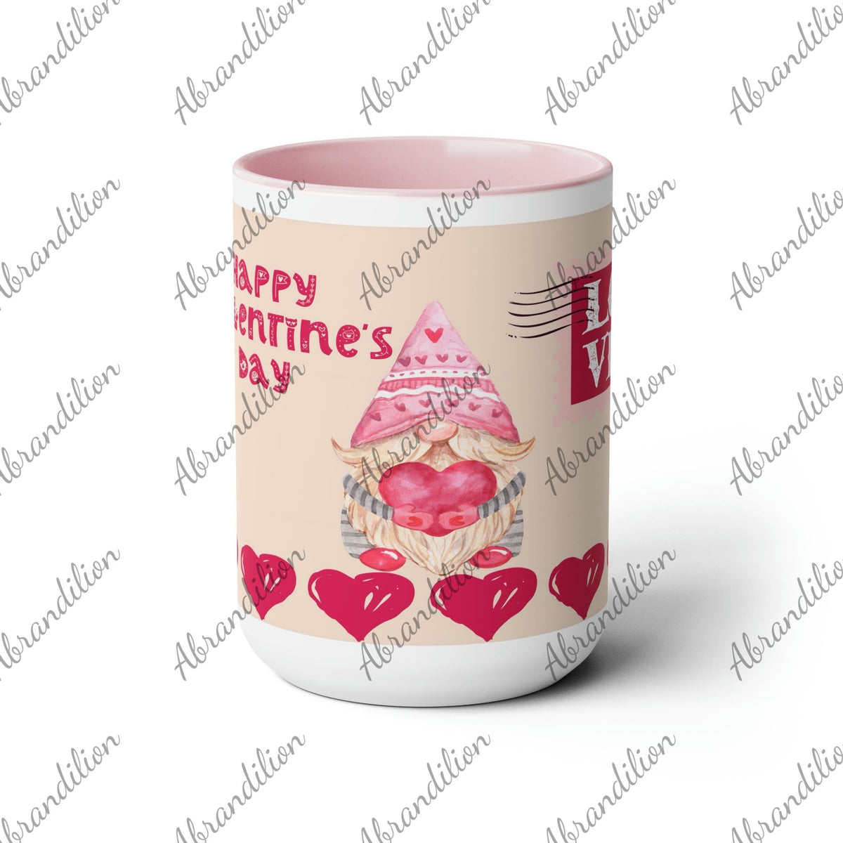 Valentine's | Two-Tone Coffee Mug | 15oz - abrandilion