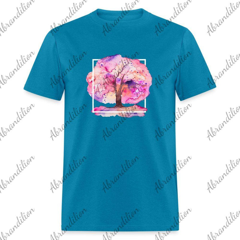 Watercolor Tree Unisex Classic T-Shirt - abrandilion