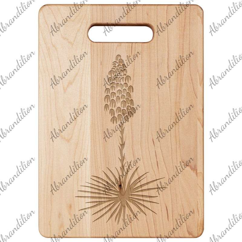 Yucca Maple Cutting Board | New Mexico - abrandilion