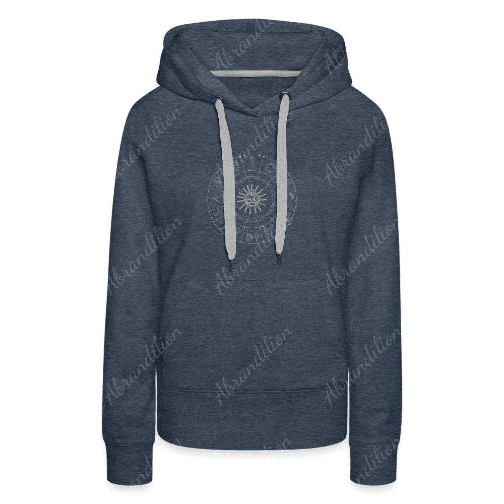 Zodiac | Women’s | Premium Hoodie | Moon | Sun - abrandilion